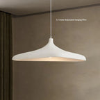 Japanese Wabi-Sabi LED Pendant Light in cold light 6500k in a living room