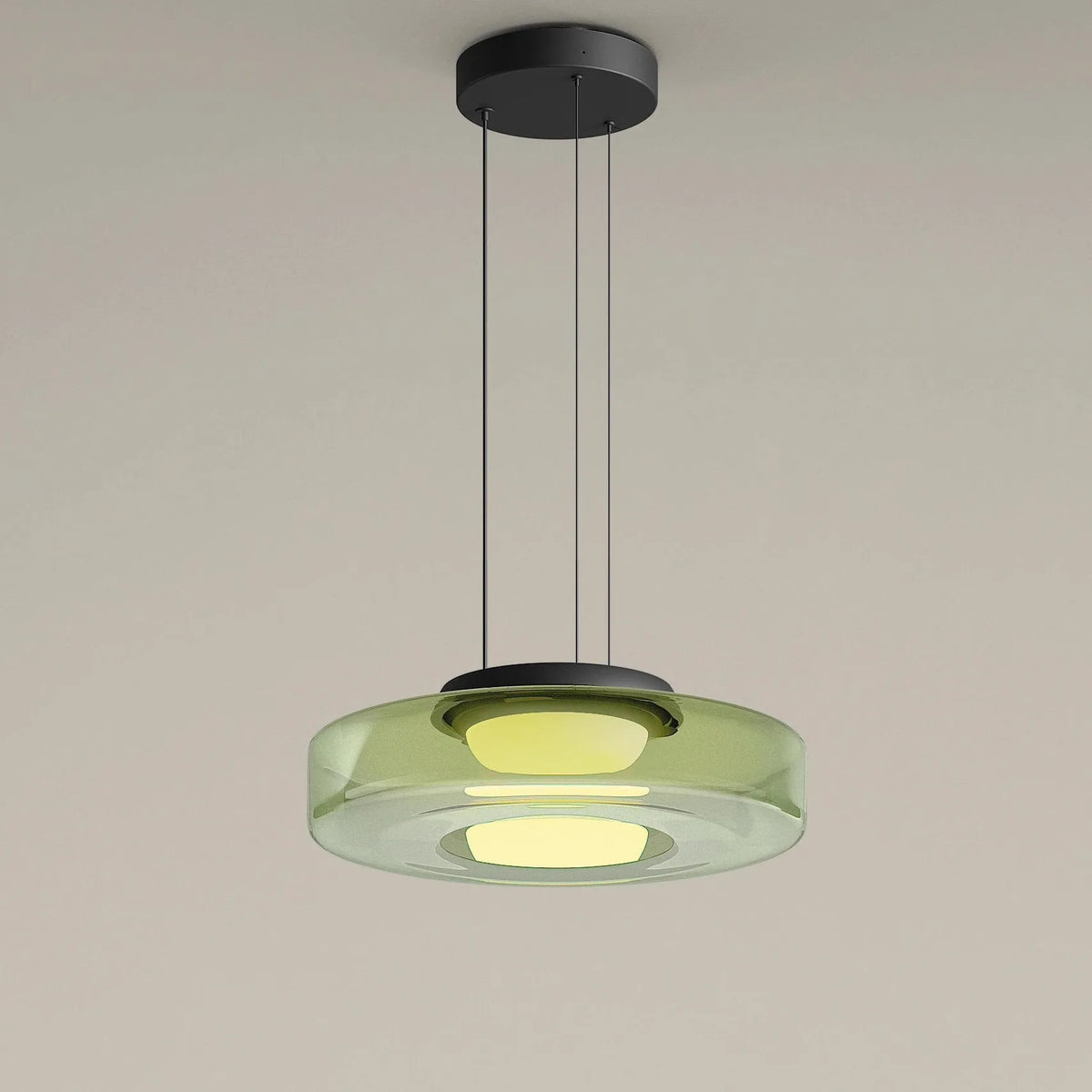 Vintage Ambiance Designer Pendant Lamp in b 35 22 cm in a living room