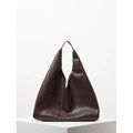 Women's Retro Hobo Tote Bag – Large Capacity PU Leather Shoulder Bag for Work & Travel
