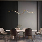 Nordic LED Pendant Chandelier in length 120cm in an entryway