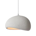 Modern Wabi-Sabi LED Ceiling Chandelier in d30xh150cm in a dining room