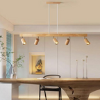 Adjustable Wooden Ceiling Spotlight - EcoLux