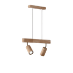 Adjustable Wooden Ceiling Spotlight - EcoLux