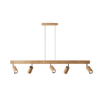 Adjustable Wooden Ceiling Spotlight - EcoLux