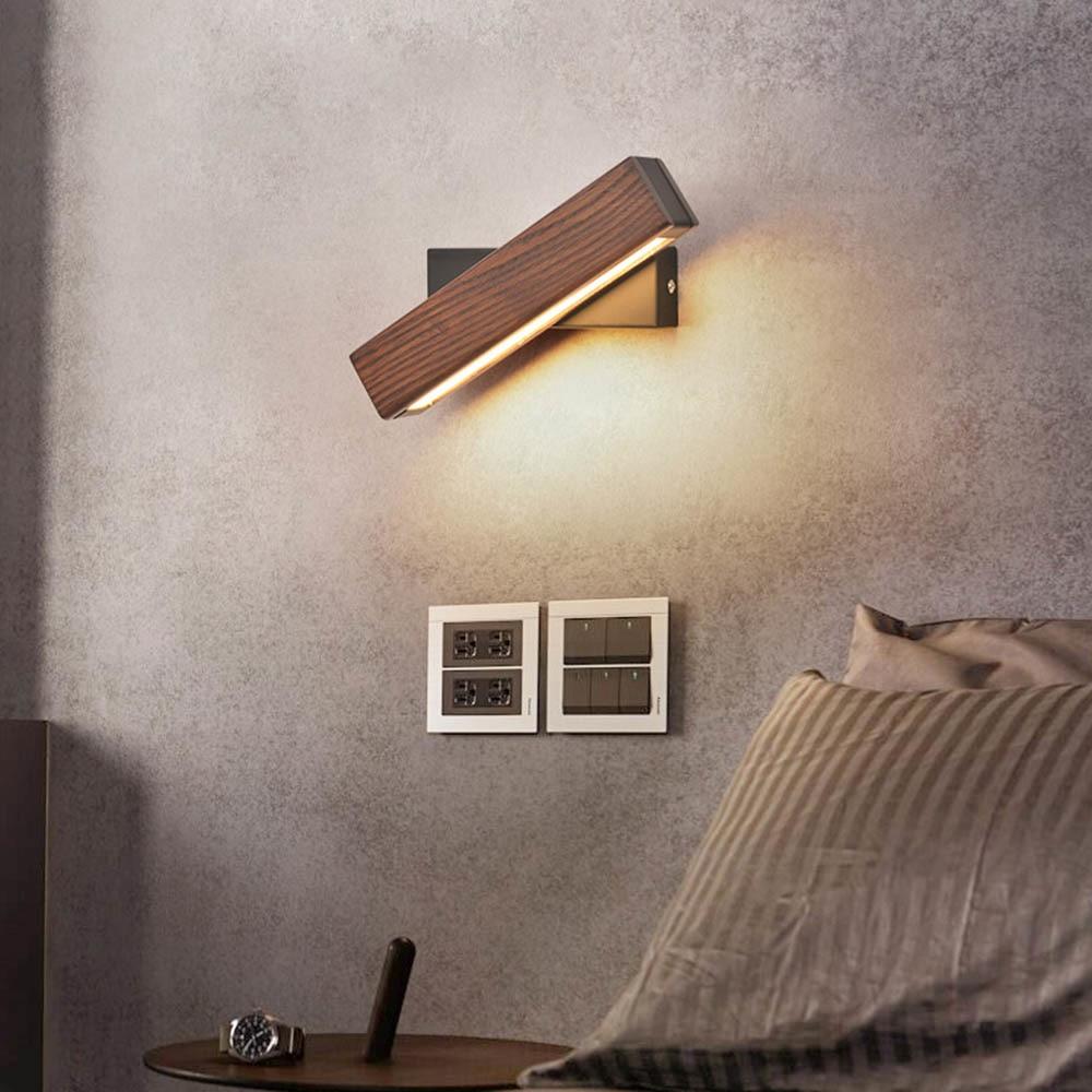 Adjustable Wooden LED Wall Light - Jasper