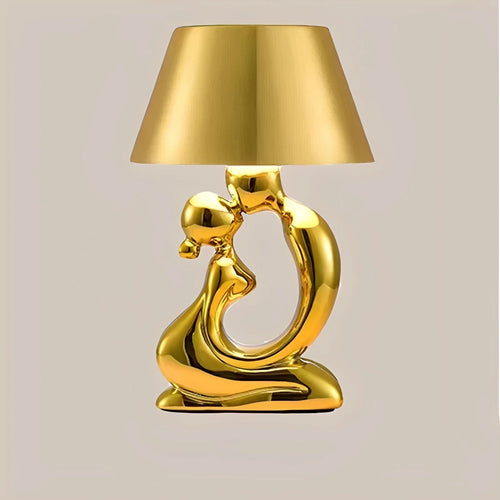 Arden Designer Lamp with Timeless Design in gold a