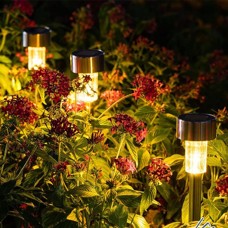 Atmospheric Garden Lighting on Solar Energy - SolarAura