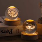 CelestialGlow Luminous Sphere in a stylish space