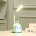Children's reading lamp with eye protection and USB night light - BrightBuddy