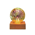 Crystal Ball Lamp with 3D Firework Effect - StarburstGlow
