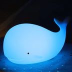 Cute Whale Night Light with Colour Changing - GlowWhale