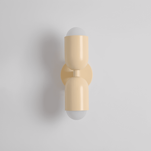 Colourful Up-Down Wall Lamp – Colorwave Double-Sided LED Sconce in green