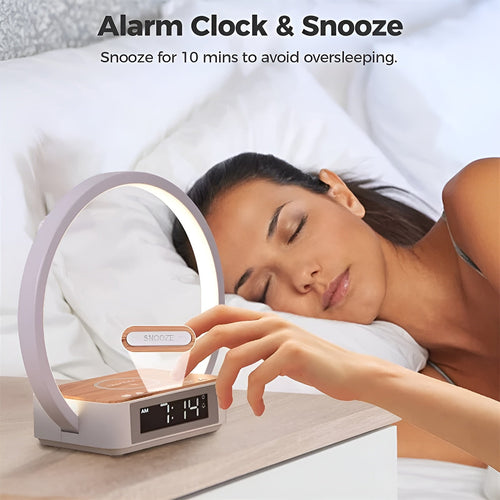 Design Night Light with Charger and Gentle Wake Function