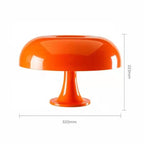 DESIGNER LED TOADSTOOL TABLE LAMP - MODERN MINIMALIST FOR BEDROOM & LIVING ROOM
