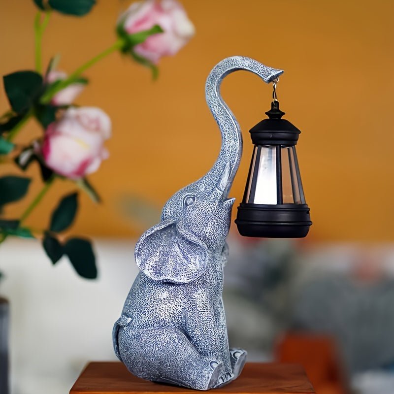 Elephant Glow Solar Garden Light