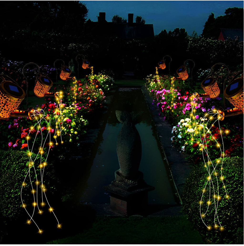 Enchanting Solar Garden Lamp – SolarMagic Weatherproof Outdoor Light by a front door