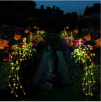 Enchanting Solar Garden Lamp – SolarMagic Weatherproof Outdoor Light by a front door