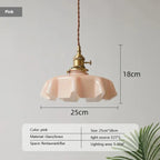 French Brass Hanging Lamp - BrassChic