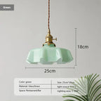 French Brass Hanging Lamp - BrassChic