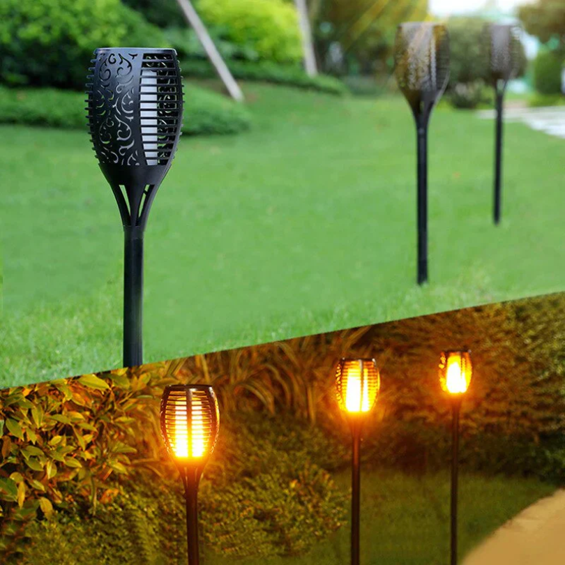 Garden Torches LED Lighting - SolarFlame