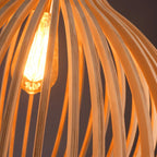Handcrafted Wooden Pendant Light - RustikAura