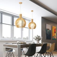 Handcrafted Wooden Pendant Light - RustikAura