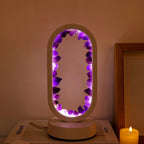 Handmade Amethyst Lamp - Serenith