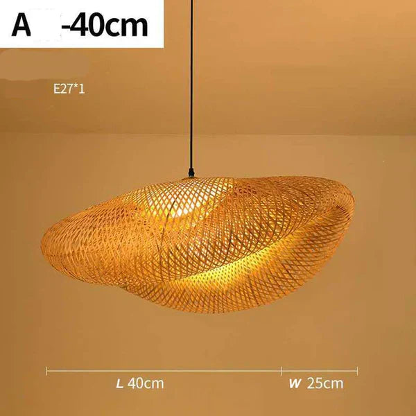 Handmade Rattan Pendant Lamp - RayaLicht