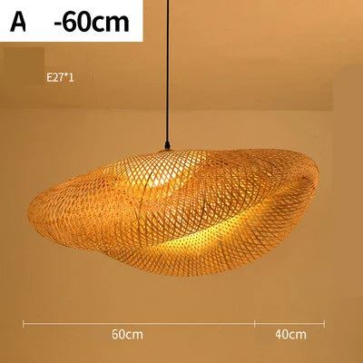 Handmade Rattan Pendant Lamp - RayaLicht