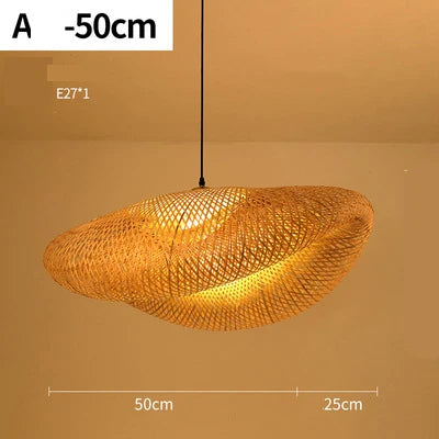 Handmade Rattan Pendant Lamp - RayaLicht