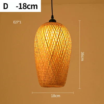 Handmade Rattan Pendant Lamp - RayaLicht