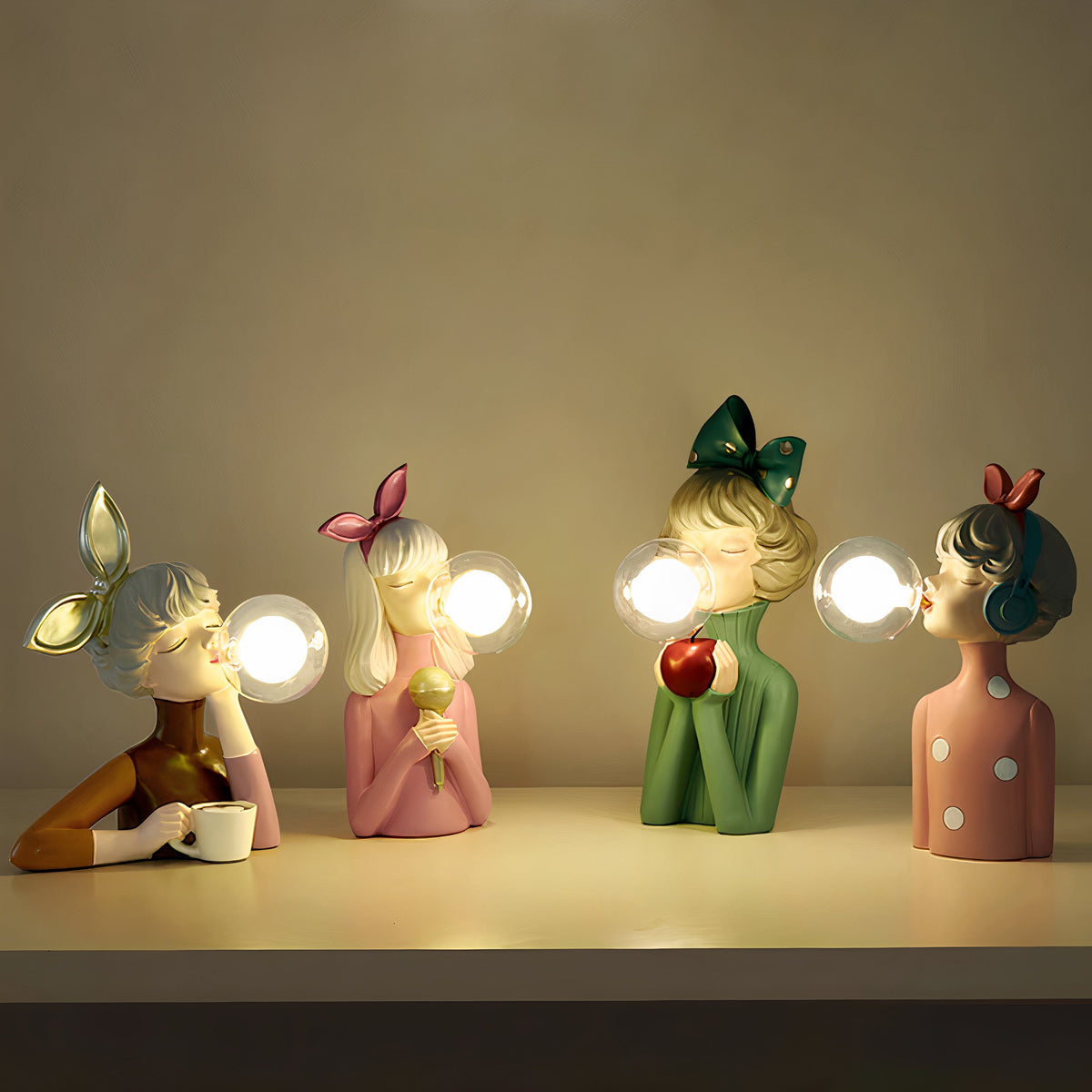 Handmade Table Lamp - CraftGlow