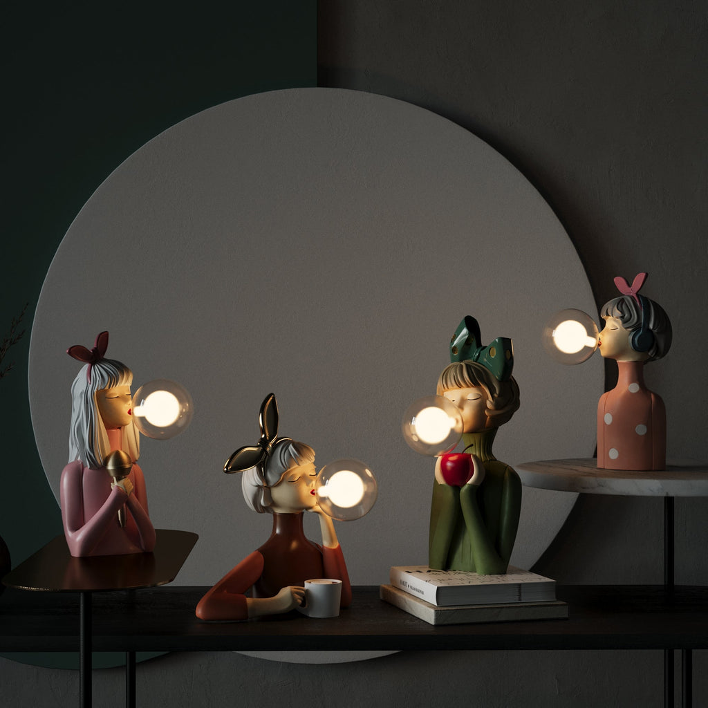 Handmade Table Lamp - CraftGlow