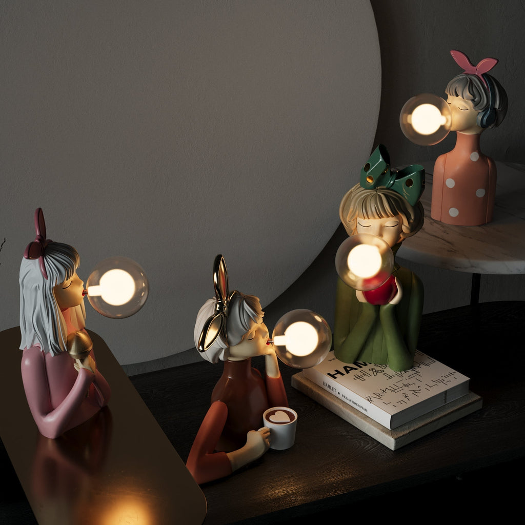 Handmade Table Lamp - CraftGlow