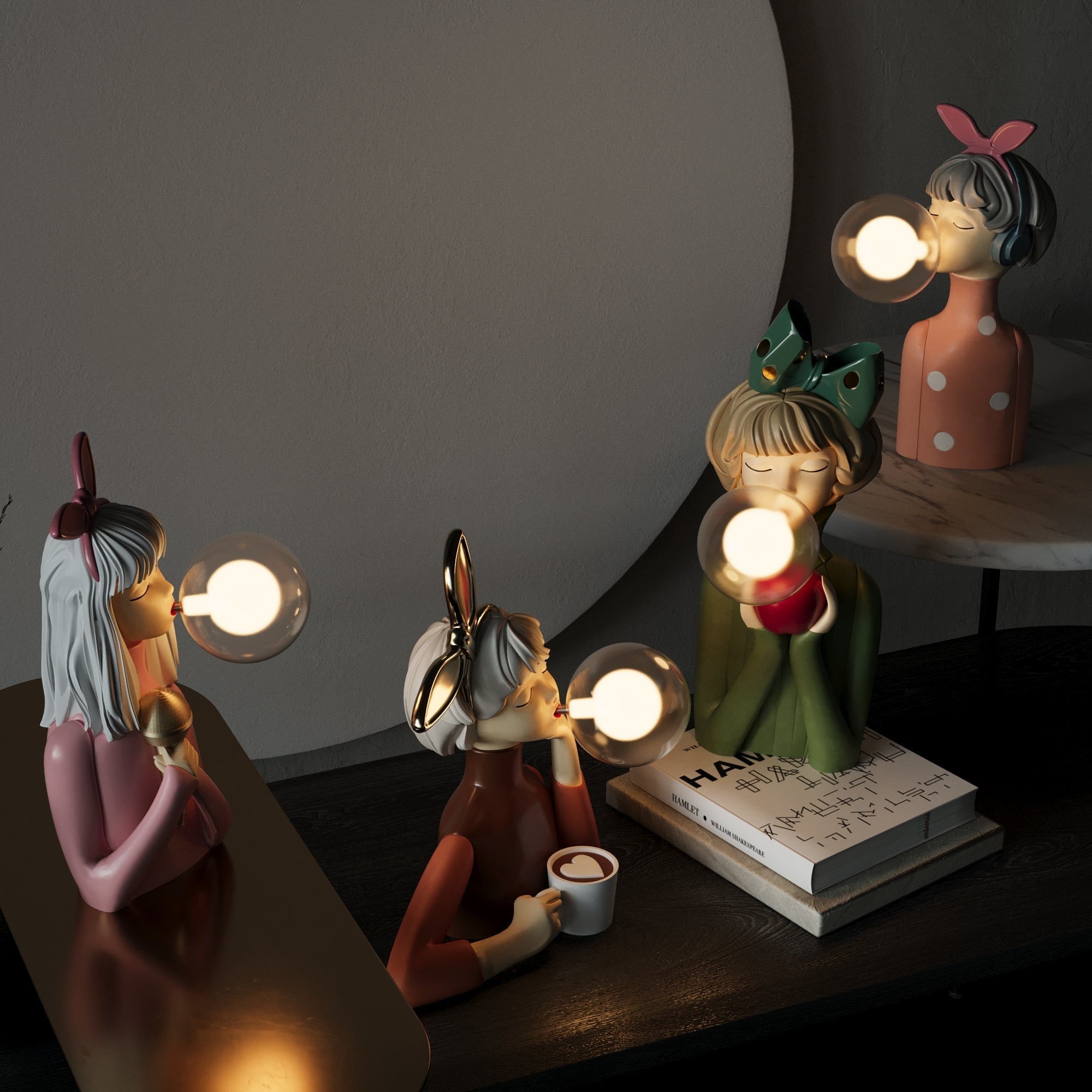 Handmade Table Lamp - CraftGlow