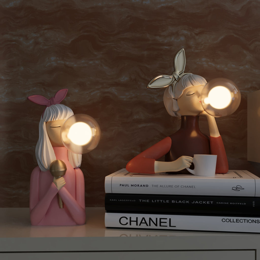 Handmade Table Lamp - CraftGlow