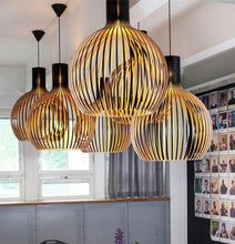 Handmade Wooden Pendant Lamp - RustikAura