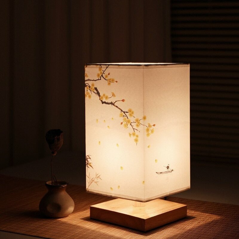 HikariGlow Japanese-Scandinavian Table Lamp