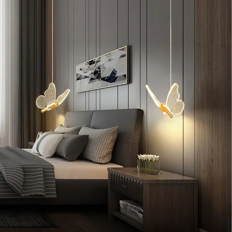 LED Butterfly Pendant Lamps - ButterLuxe