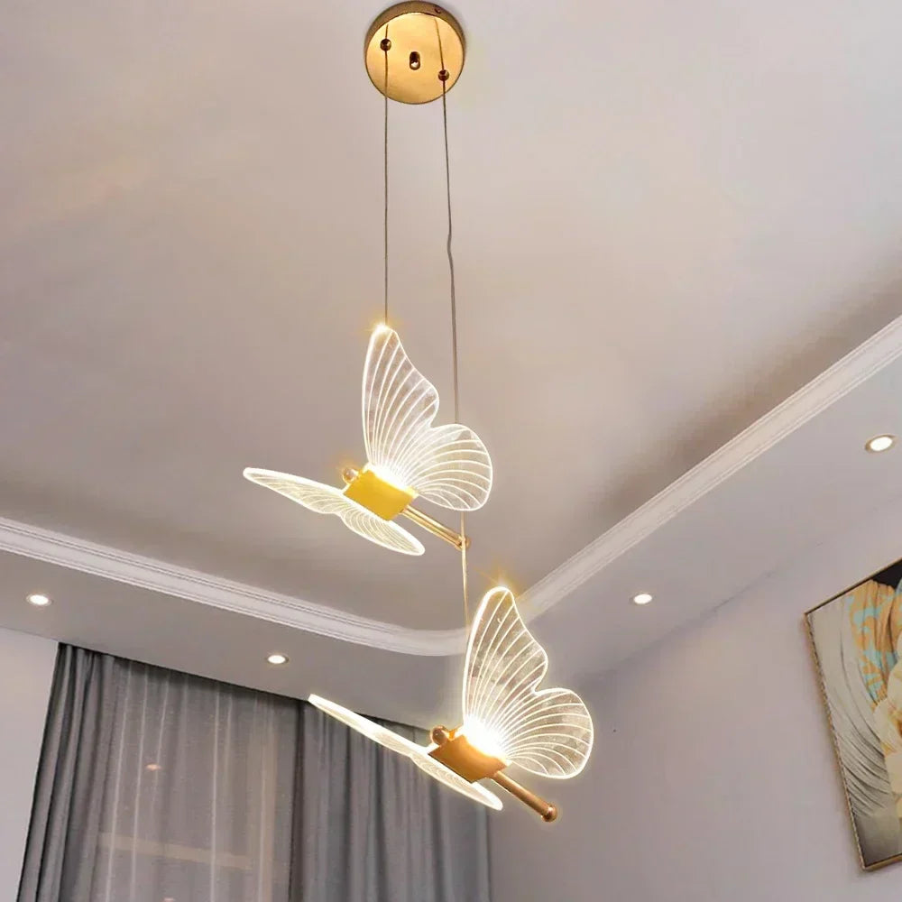 LED Butterfly Pendant Lamps - ButterLuxe