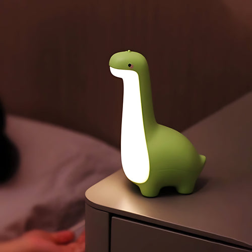 Dinosaur Night Light for Kids – RexGlow Rechargeable LED Lamp in green