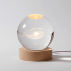 3D Engraved Galaxy Globe Lamp – StarLight LED Night Light in a nursery