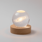 3D Engraved Galaxy Globe Lamp – StarLight LED Night Light in a kids bedroom