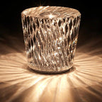 Luxury Rechargeable Diamond Crystal Table Lamp - Lumière Diamond