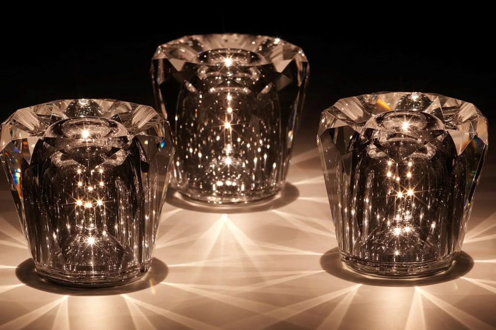Luxury Rechargeable Diamond Crystal Table Lamp - Lumière Diamond