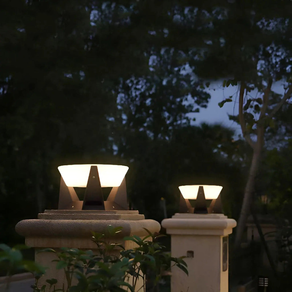 Luxury Solar Garden Lamp with Japanese Style - ZenGlow