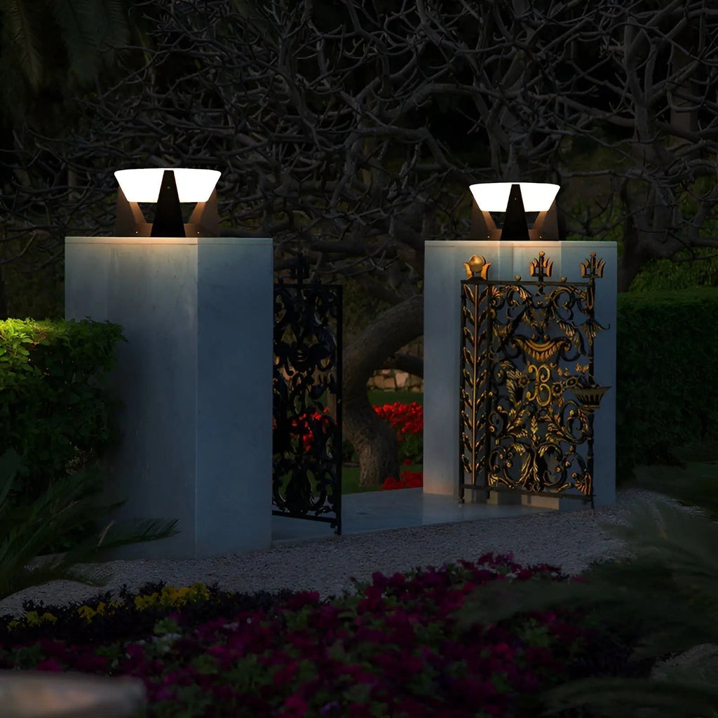 Luxury Solar Garden Lamp with Japanese Style - ZenGlow