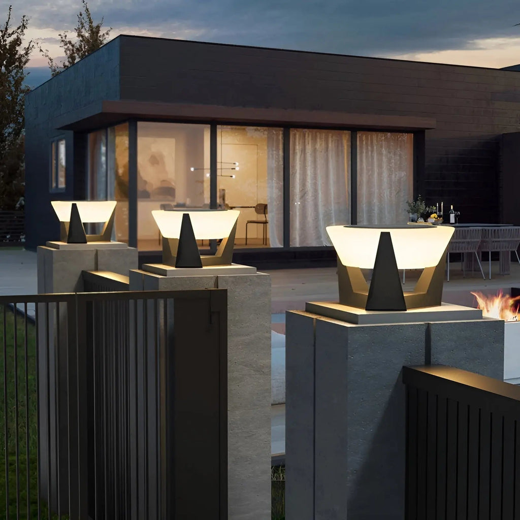 Luxury Solar Garden Lamp with Japanese Style - ZenGlow