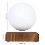 Floating Moon Lamp – LumoRise Levitating Spinning Moon Light on a side table