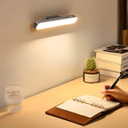 Foldable Magnetic Desk Lamp – FlexiGlow Touch-Dimmable LED in grey
